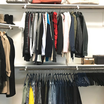 Conroe New Build Master Closet
