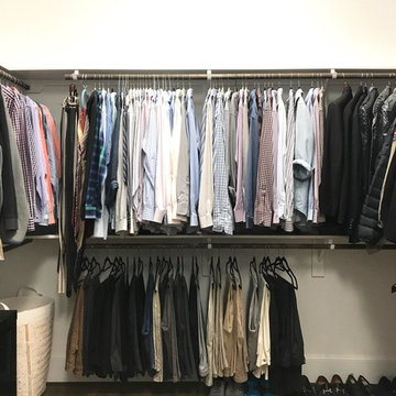 Conroe New Build Master Closet