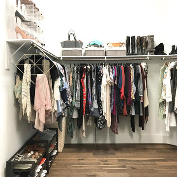 Conroe New Build Master Closet