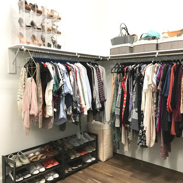 Conroe New Build Master Closet