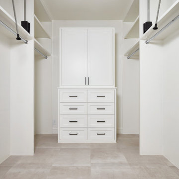 Contemporary Walk-in Closet