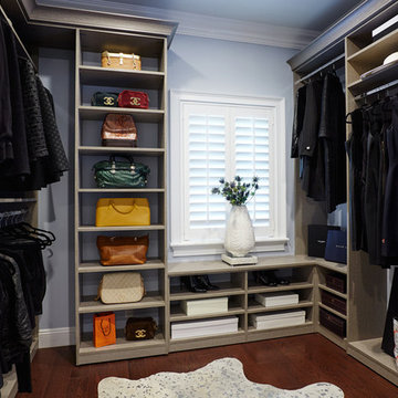 Contemporary Walk-In Closet