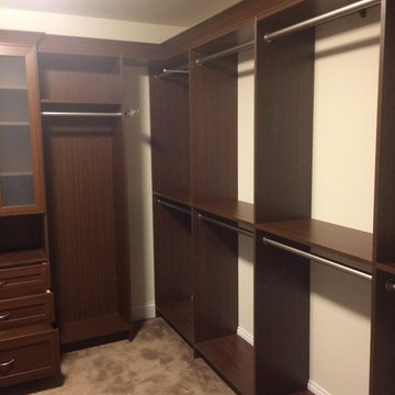 Converted a Sitting Room into a Walk-in Closet