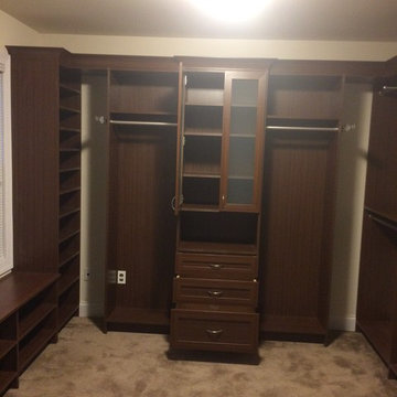 Converted a Sitting Room into a Walk-in Closet