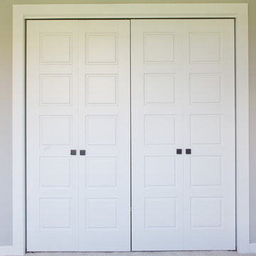 Craftsman Style 5 Panel Double Bifold Door