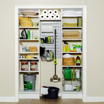Custom Closet for Cleaning Supplies