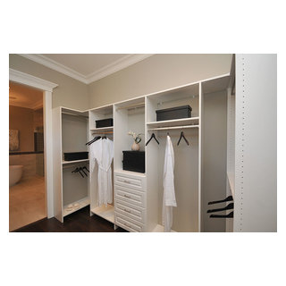 Custom Closet Shelving - Traditional - Closet - Edmonton - by Top Shelf  Closets and Glass