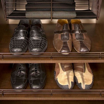 Custom Closet Shoe Storage