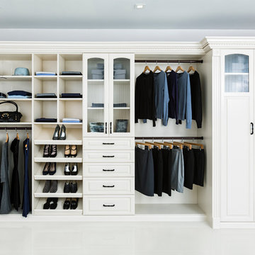 75 Reach-In Closet with Raised-Panel Cabinets Ideas You'll Love ...