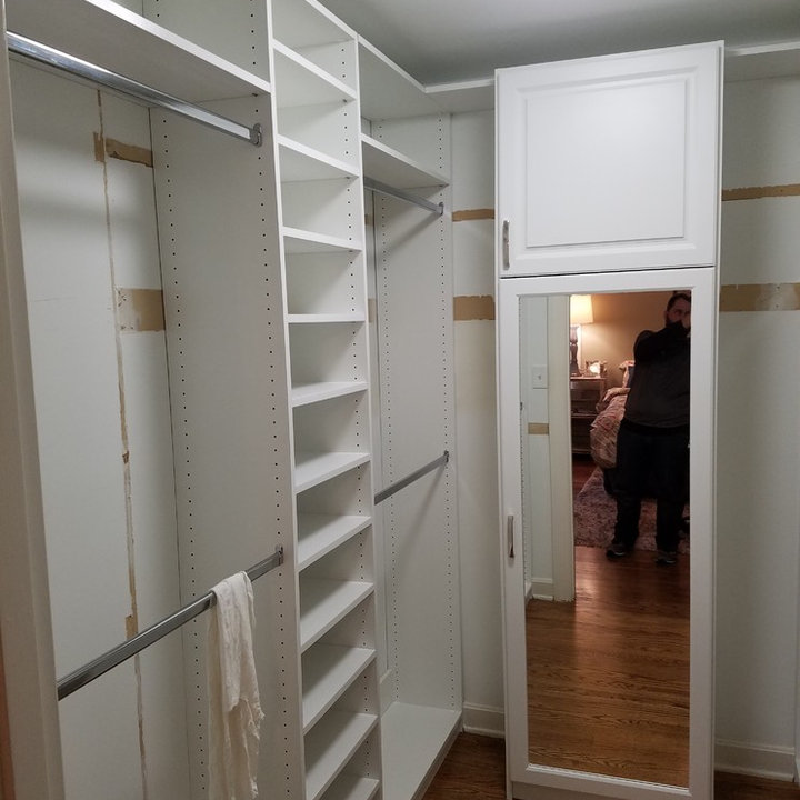 découvrir l'endroit du décor : CLASSIQUE ET CHALEUREUX Гардеробная, Дизайн, Небо