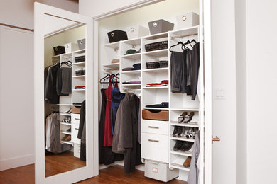 Design ideas for a classic wardrobe in Vancouver.