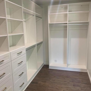 Custom Closets with Barn Doors