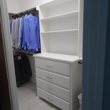 Custom Craftsman Style Master Closet