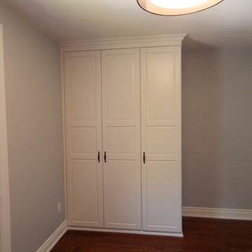 Custom-Fitted IKEA Pax Wardrobe Cabinetry