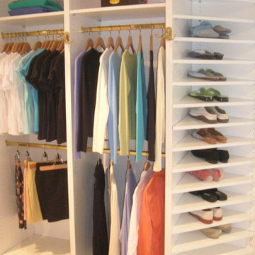 Custom Walk-in Closet by Closets For Life