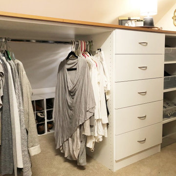 Custom Walk-In Closet by Closets For Life