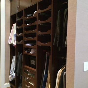 Custom walk-through Closet