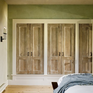Elegant light wood floor closet photo in Burlington