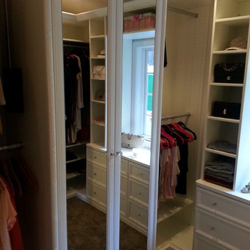 Display Case Walk In Closet