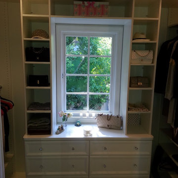 Display Case Walk In Closet