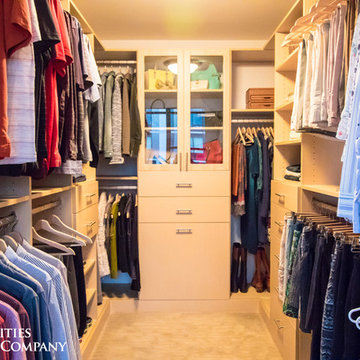 Downtown Minneapolis Condo Master His & Hers Closet