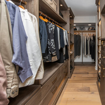 Efficient and Elegant Style Galley Closet