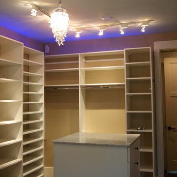 Elegant His & Her Closets | SpaceManager Closets