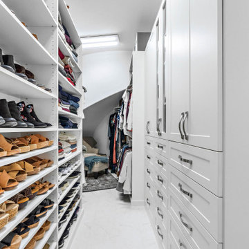 Elegant Master Closet Design