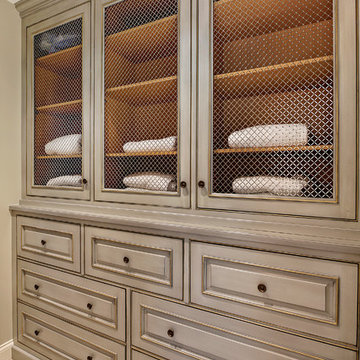 Enclosed Linen Cabinet