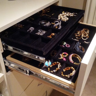 Island style closet photo in San Francisco