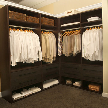 Every gentleman needs more space for his attire with a More Space Place custom c