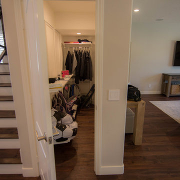 Extra Closet Space Under Stairs