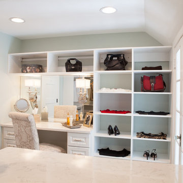 Fabulous Farmhouse Closet in Barrington Hills