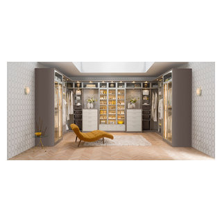 Fashionista Walk In Modern Wardrobe Nashville By California Closets Of Tennessee Houzz UK