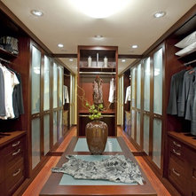 Contemporary Closet by Danenberg Design