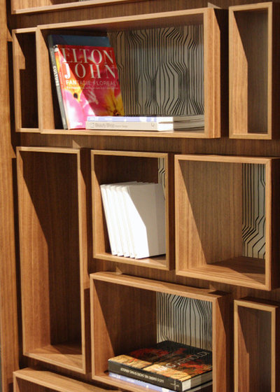 Contemporary Closet by Holly Marder