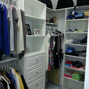 Floor Based Closet Systems