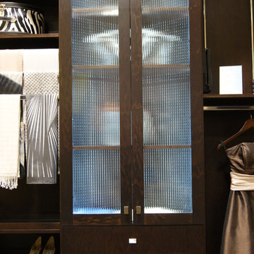 Fluted Glass Doors | SpaceManager Closets