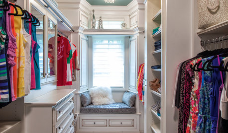 We Can Dream: Turn a Walk-In Closet Into a Glam Dressing Room