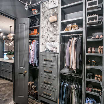 Glamorous closet