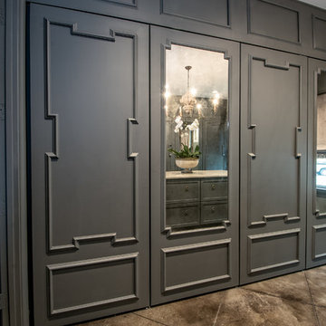 Glamorous custom closet