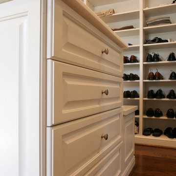 Glenview "His and Hers" Master Closets