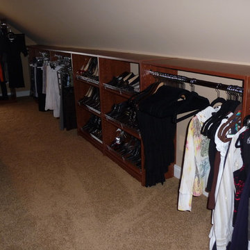 Great Closets with Sloped Ceiling