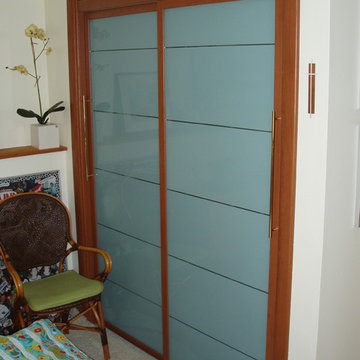 Guest closet sliding doors