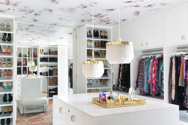 Contemporary Closet by HSH Interiors