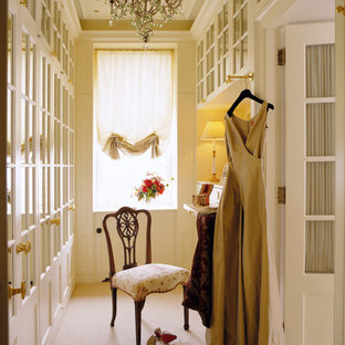 Dressing room - shabby-chic style dressing room idea in Chicago
