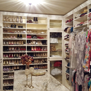 His And Her Custom Closet in Naperville, IL