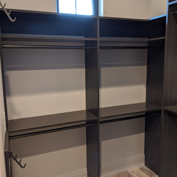 His and Her Walk-In Closets