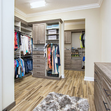 His & Hers Closet Makeover