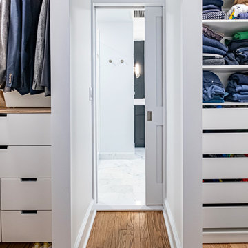 His and Hers Master Closet